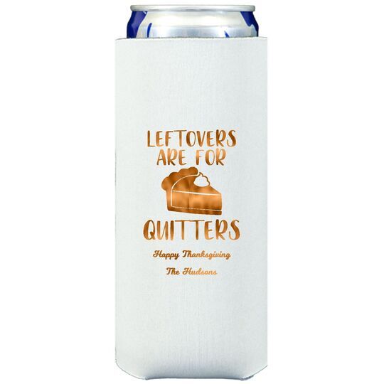 Thanksgiving Leftovers Collapsible Slim Huggers